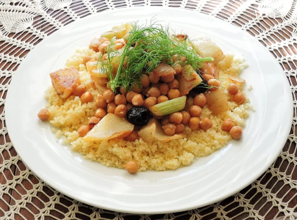 calorie cous cous verdure