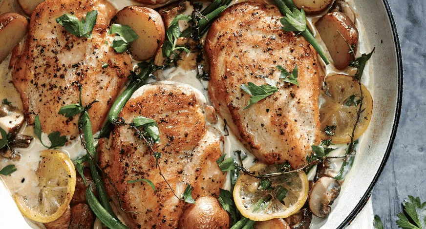 Pollo al limone light